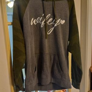 Wife sweatshirt size Large
